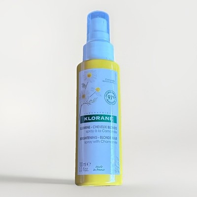 Klorane Illumine Brightening Blonde Hair Spray With Chamomile 100ml New