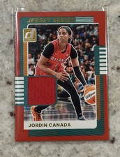 2025 Panini Donruss WNBA #43 Jordin Canada Jersey Series Red Atlanta Dream
