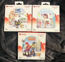 Lot Of 3 Tonies Tonieplay Games for Toniebox 2-New Sealed Ages 5-7