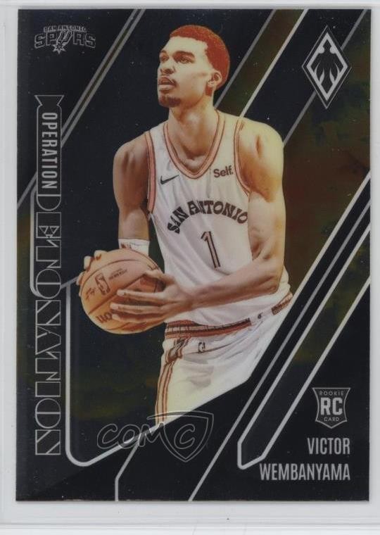 2023-24 Panini Phoenix Operation Detonation Victor Wembanyama #4 Rookie RC 0f9s