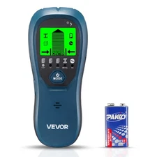 VEVOR Stud Finder Wall Scanner 5 in 1 Electronic Wall Stud Detector LCD Blue