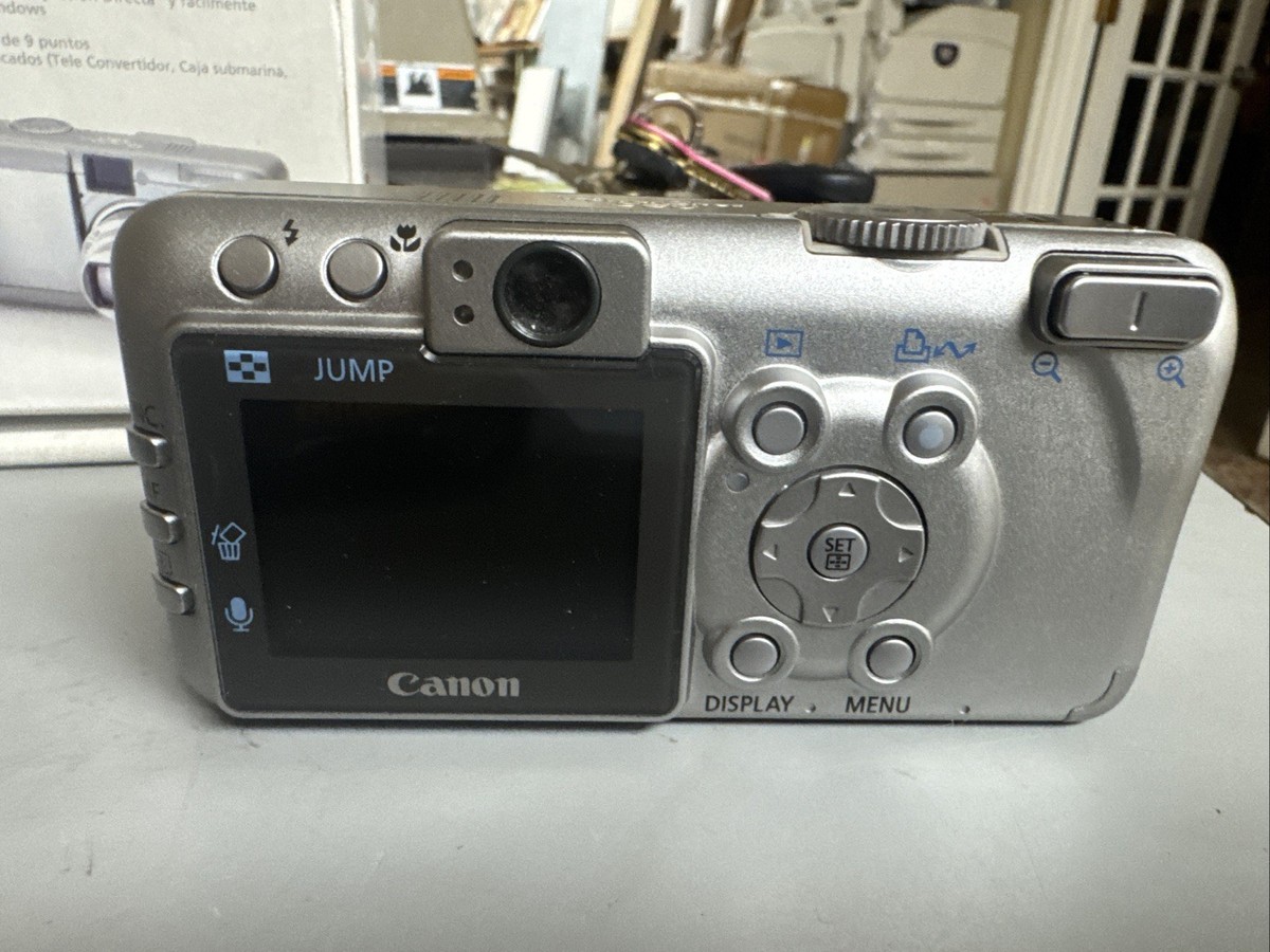 Canon★PowerShot S60★デジタルカメラ★中古美品 Canon PowerShot S60 5.0MP Digital Camera - Silver for sale online