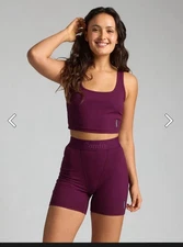 COMFRT Ribbed Contour Tank medium PLUM