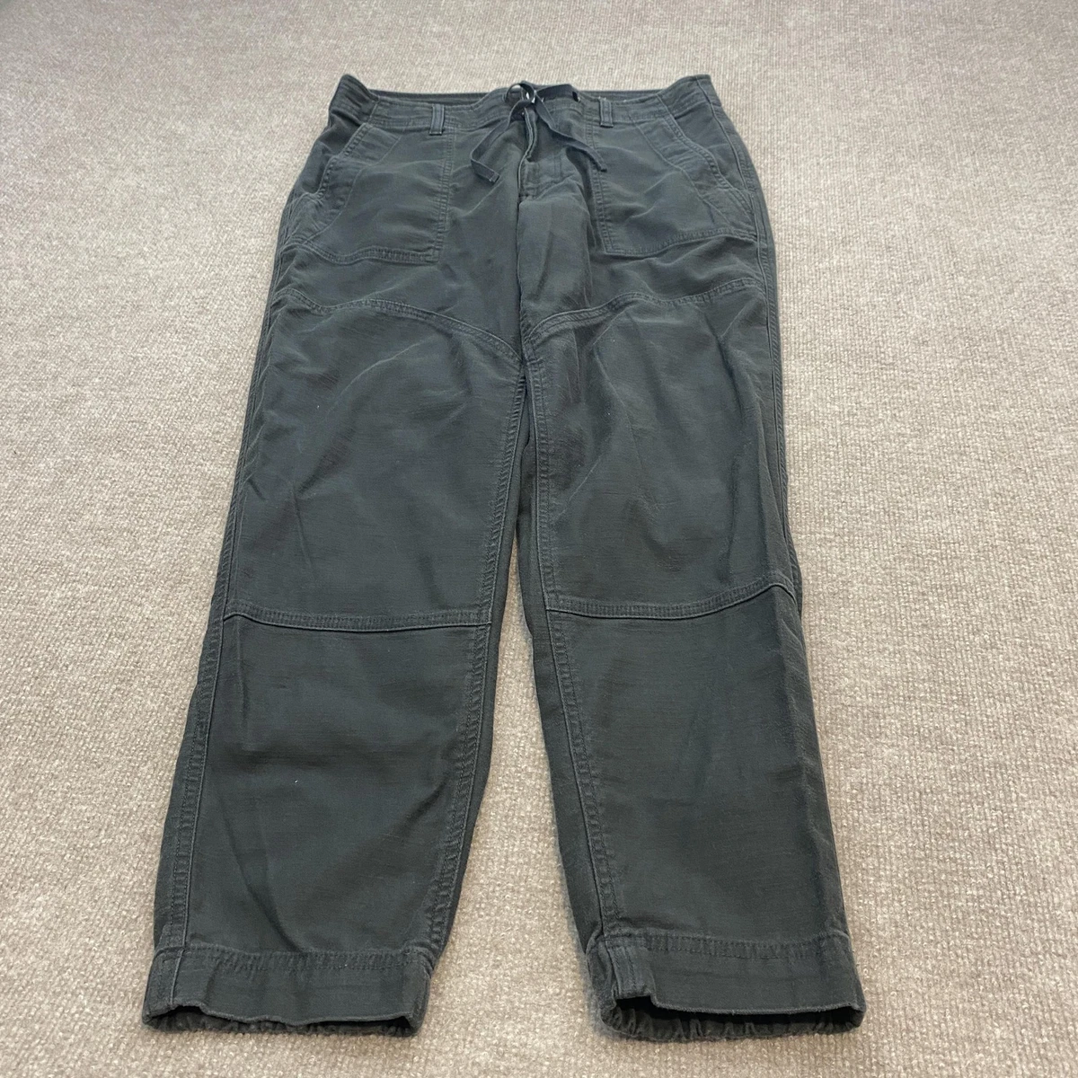 REI Pantalon Homme Large 32x30 Gris Cargo Nylon Léger Extérieur Randonnée