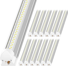 ONLYLUX LED Shop Light 4FT, 6000K 50W 7500LM, Linkable Utility Ceiling Light Fix