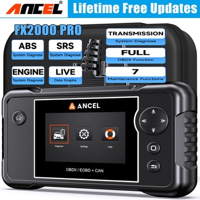ANCEL FX2000 PRO OBD2 Scanner Auto Diagnostic Tool ABS SRS Engine AT Oil EPB BMS
