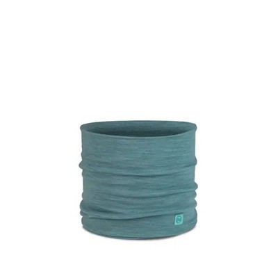 Buff Merino Heavyweight Multifunctional Neckwear, Solid Pool
