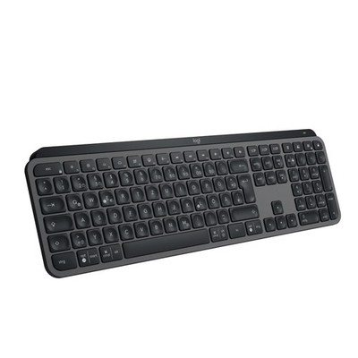 Logitech MX Keys S Graphite - USB-C/A, Bluetooth, Logi Bold Adapter, Windows-...