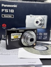 Panasonic LUMIX DMC-FS18/DMC-FH5 16,1 MP Digitalkamera Schwarz Zubehörpaket OVP
