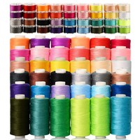 NäHgarnset NäHmaschine QualitäTsgarn 36 Farben Unterfadenspulen DIY 400 Yard