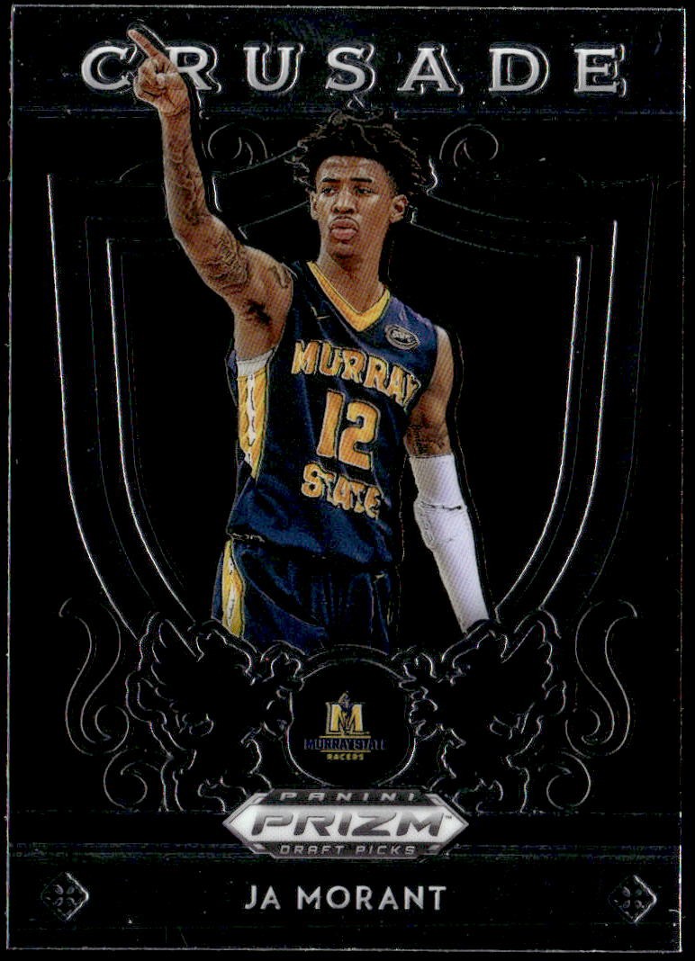 2019 Panini Prizm Draft Picks #11 Ja Morant Crusade Rookie E1
