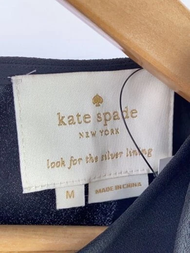 kate spade new york abito senza maniche M poliestere BLK OUMU1011