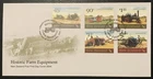 NEW ZEALAND - 2004 HISTORIC FARM EQUIPMENT FDC SG2695-2699