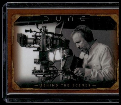 VILLENEUVE BEHIND CAMERA 2025 Topps Chrome Dune Behind The Scenes #BTS-4