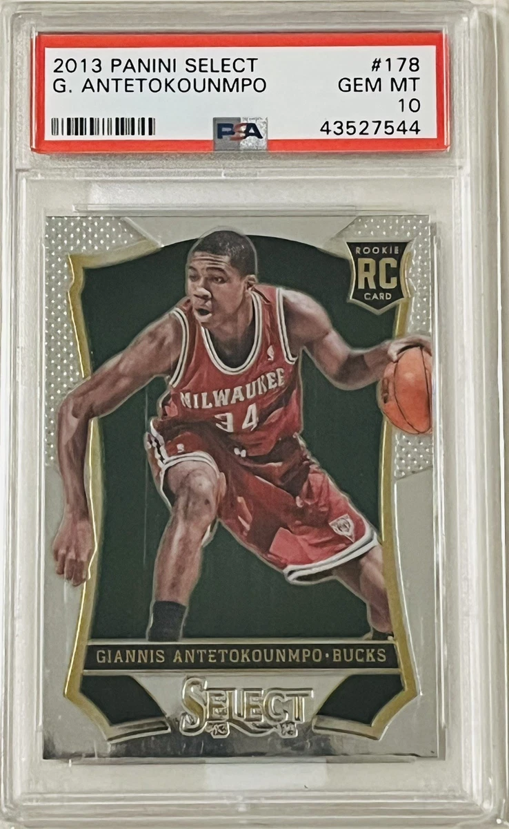 Giannis Antetokounmpo 10 Graded Basketball Sports Trading Cards