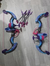 2 Nerf Rebelle Secrets and Spies Revolution Bows with 12 Arrows