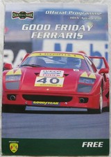 OULTON PARK 10 Apr 1998 Good Friday Ferraris BRSCC Official Programme