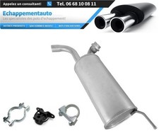 Citroën C8 2.0 HDI 100KW 06–09 Mittelschalldämpfer OE 173057