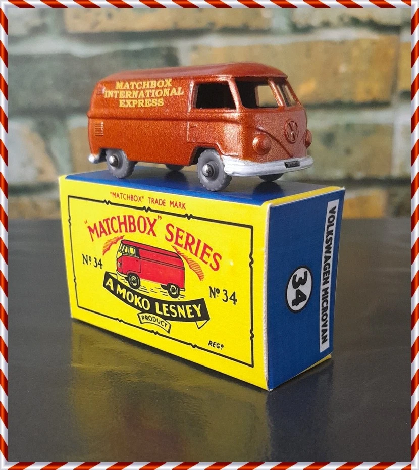 Matchbox Volkswagen 1960 Year of Manufacture Vintage Manufacture