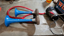 Vintage Fiamm Tao Series 2000 Air Horns - Made In Italy - Classic Car