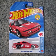 New Hot Wheels 88 Mitsubishi Starion Kroger Exclusive - Slight Crease To Hook. New Hot Wheels 88 Mitsubishi Starion Kroger Exclusive - Slight Crease To Hook.