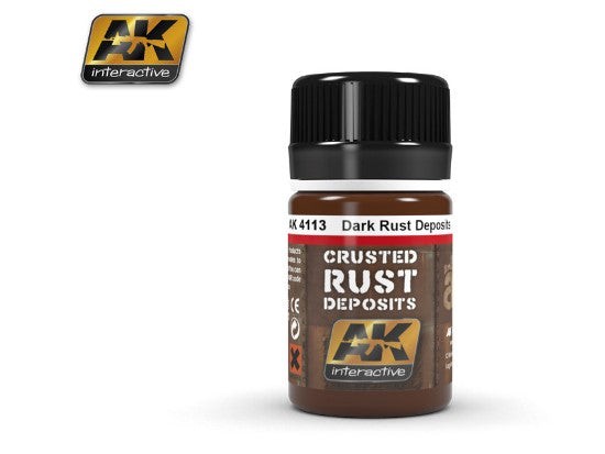 AK Interactive 04113 35ml Dark Rust Deposit