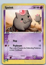 Pokemon TCG Spoink - Common Reverse Holo Dragon 74/97 on eBay