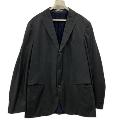 Boglioli Dover Blazer 43R Navy Italy Soft Tailored Jacket Cotton Men's Sport#101
