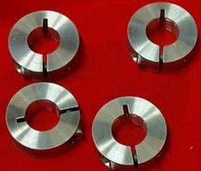 4 Threaded Shaft COLLAR clamp Aluminum .44 ID  .934 OD .3" THICK   5w6