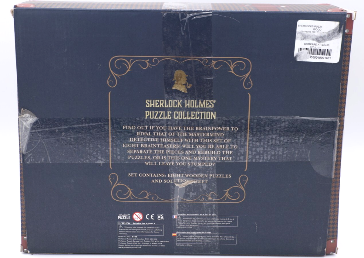 Professor PUZZLE SH3945 Sherlock Holmes The Case Of The