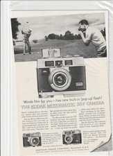 Original 1962 Kodak Motormatic 35F Camera Magazine Ad