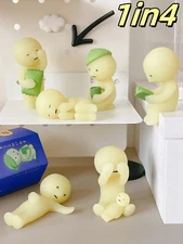 Smiski Bedroom Series Genuine Glow-in-the-dark mini dolls          