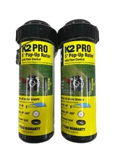 K-Rain K2 Pro 5" Sprinkler Pop-Up Rotor with Flow Control, (2 PACK)