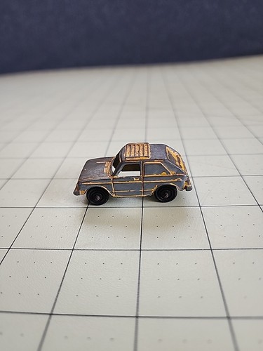 TOOTSIE TOY RABBIT CAR ORANGE - Picture 3 of 6