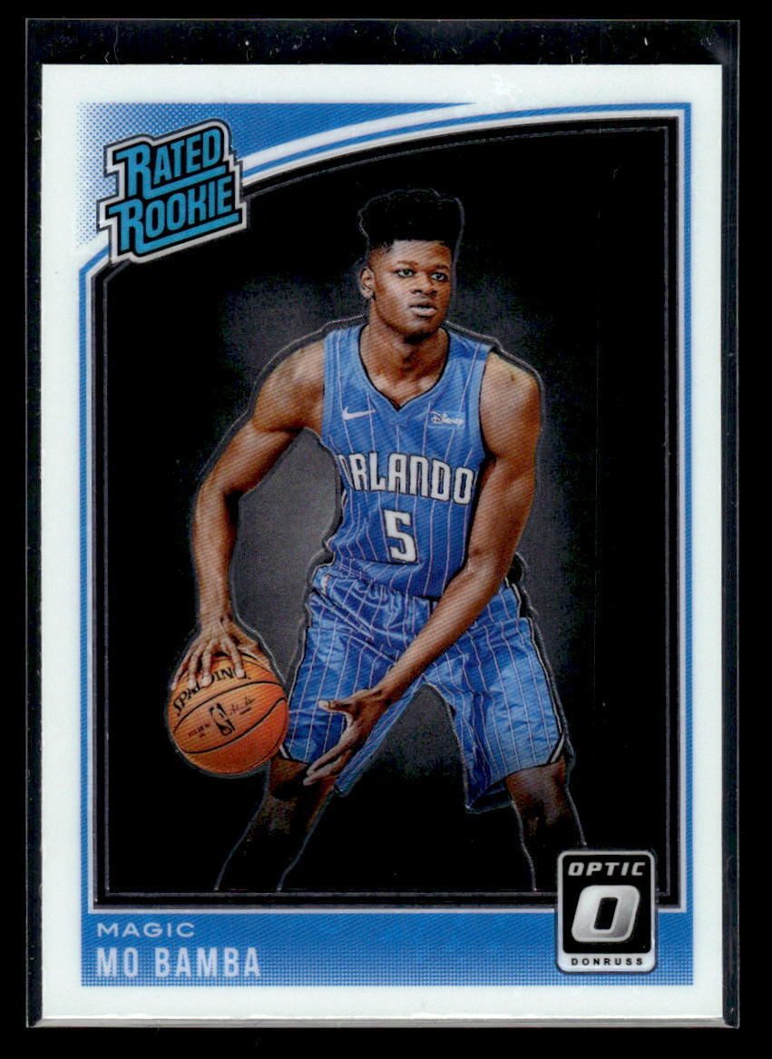 2018 Donruss Optic #160 Mo Bamba Rated Rookie  Orlando Magic