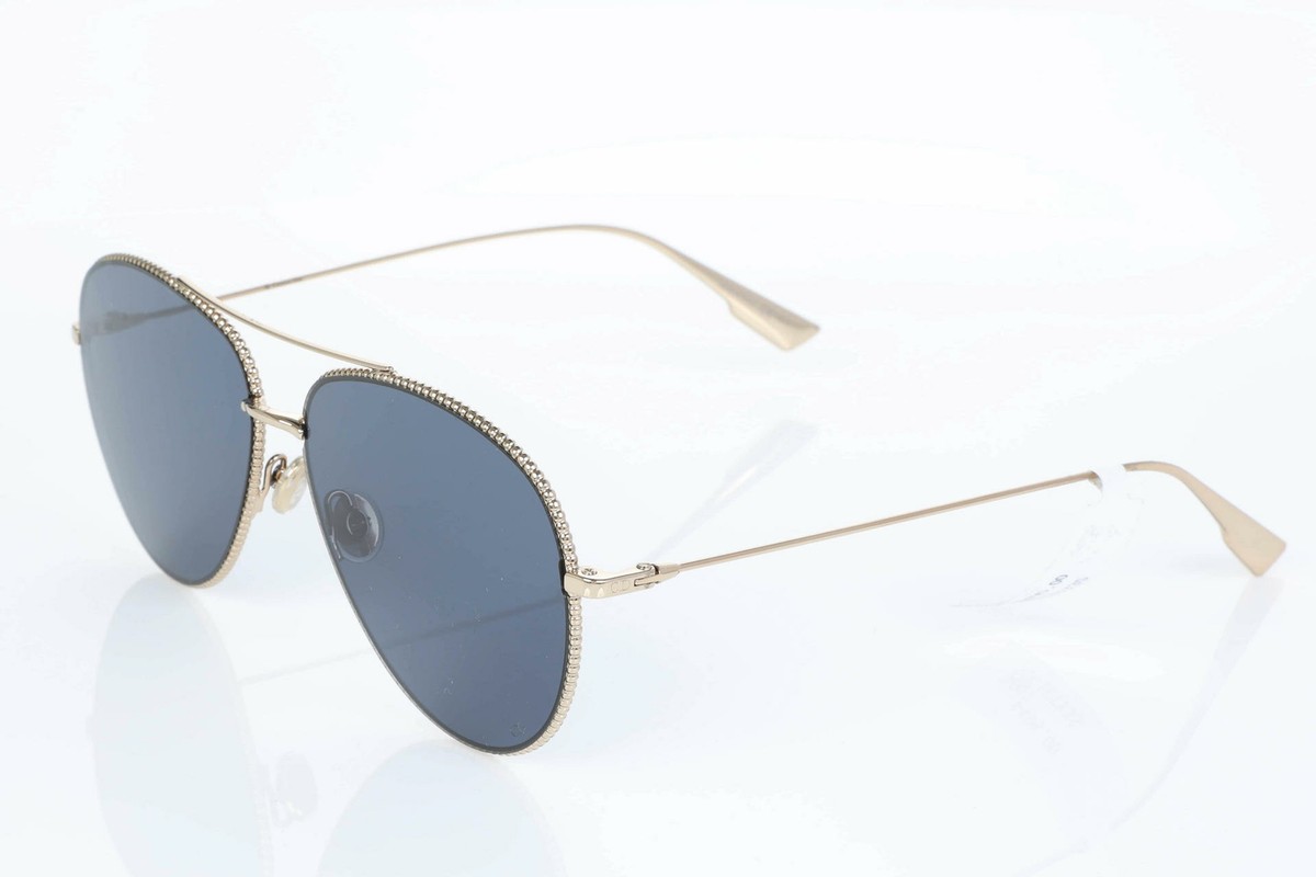 Dior SoReal Aviator Sunglasses with Case. Chic Blue Christian Dior So Real Sunglasses Blue Steel ref.1456991  main image 2