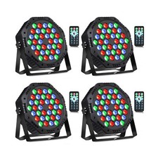 Rechargeable LED Par Can Lights, RGB Battery Powered Stage Lights Uplights, P...