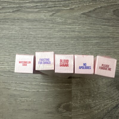 Jeffree Star Supreme Gloss Full Pigment Lip Bundle Of 5