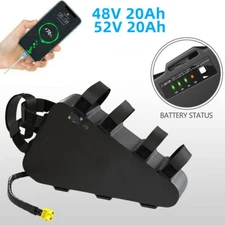 36V 48V 52V 20AH 1000W Panasonic Ebike Li-Ion Battery Lithium Electric Bike US