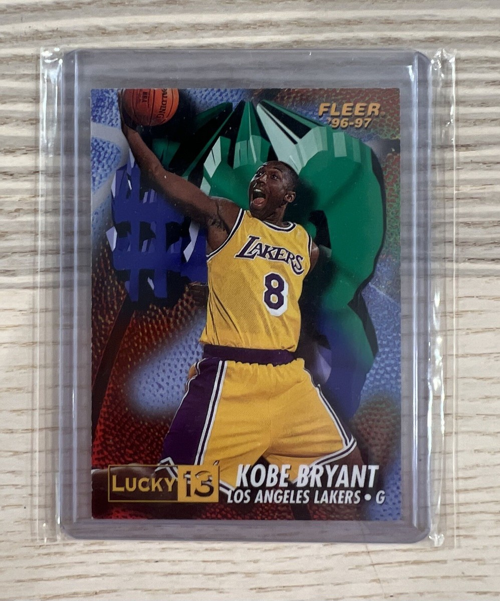 その他 Fleer Kobe Rookie Lucky 13 Redemption 1996 Fleer Lucky 13 Kobe Bryant Redemption Rookie Lakers RC