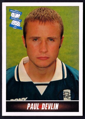 Panini - 1st Division 1997 - #27 Paul Devlin, Birmingham City