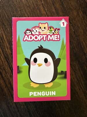 Adopt Me! McDonald's Happy Meal 2023 Toy #1 Penguin NEW