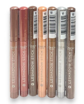 L'oreal Leshadow Stick Eyeshadow (1.4g/0.049oz) Lot Of 2, You Pick, New
