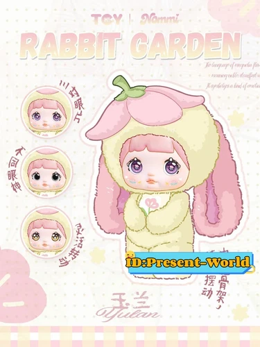 Nommi Rabbit Garden Series V2 Blind Box Confirmed Figures Vinyl Doll Gift Toy - Picture 7 of 33