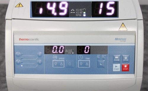 Thermo Scientific Medifuge Benchtop Centrifuge 75008800 w/ DualSpin Rotor - Picture 3 of 11
