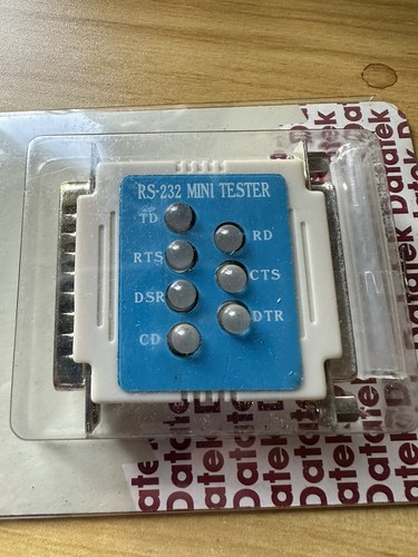 Datatek RS-232 Mini Electronic New Old Stock Tester - 第 2/3 張圖片