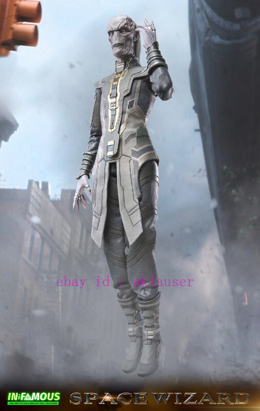 In-Famous If001 1/6 Marvel Avengers Ebony Maw Action Figure Toy