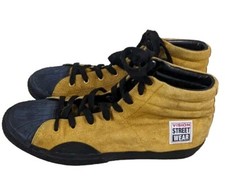 Vision Street Wear Suede Hi, Vintage, Mustard / Black, VMF4FWSH02, Men's US 10.5