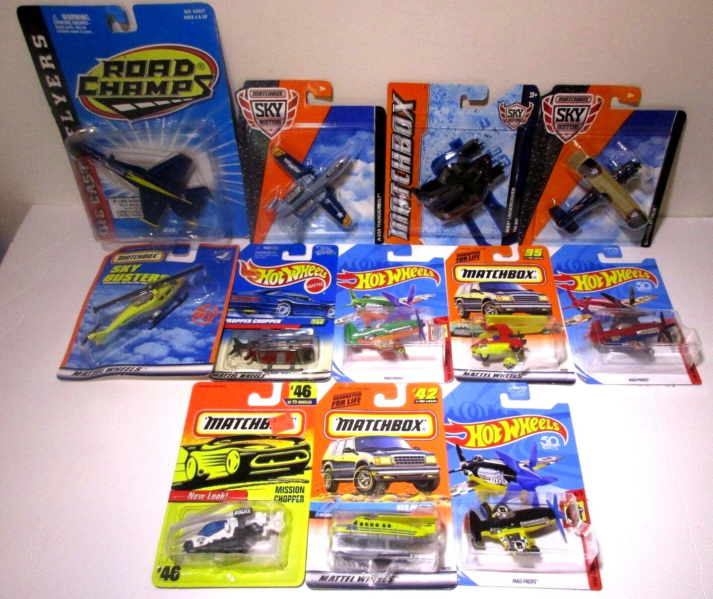 Hot Wheels Matchbox Sky Busters Diecast