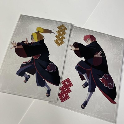 Naruto  Gallery Limited Sold Out Postcard Deidara Sasori